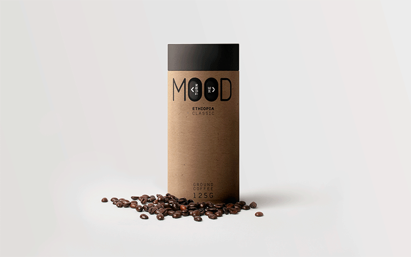 Концепт упаковки кофе MOOD