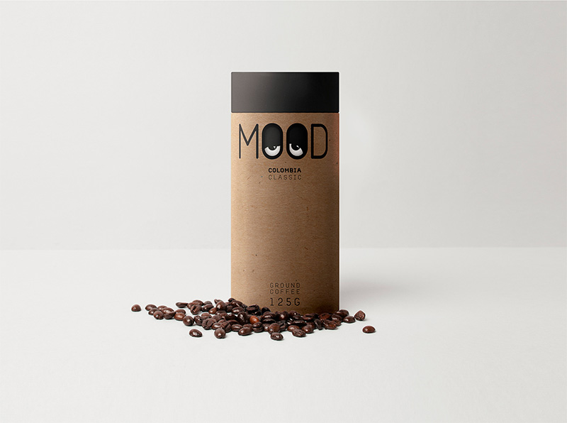 Концепт упаковки кофе MOOD
