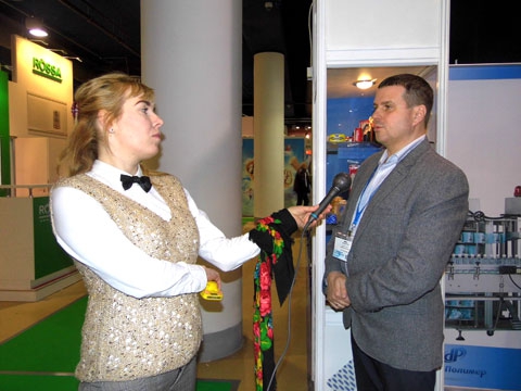 Коммерческий директор Макеев Александр Владимирович даёт интервью 1-му каналу.