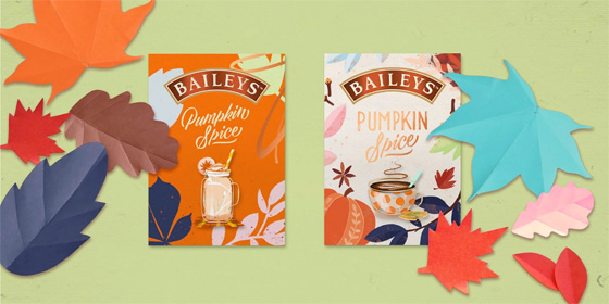 Редизайн Baileys Pumpkin Spice