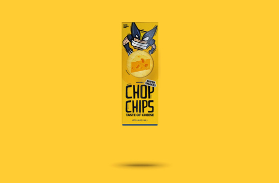 Упаковка чипсов Россомаха – наслаждайся!