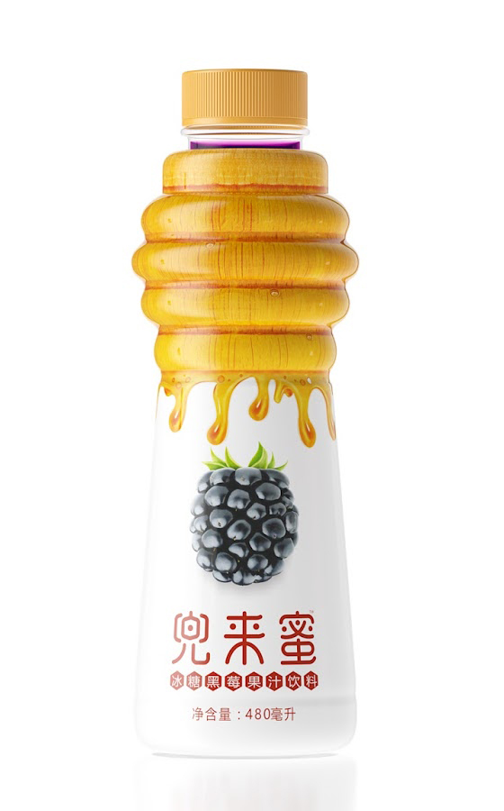 Фото – дизайн бутылок с соком из Китая