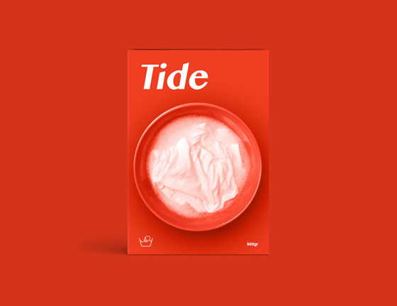 Новый взгляд на старый дизайн - Стиральный порошок Tide