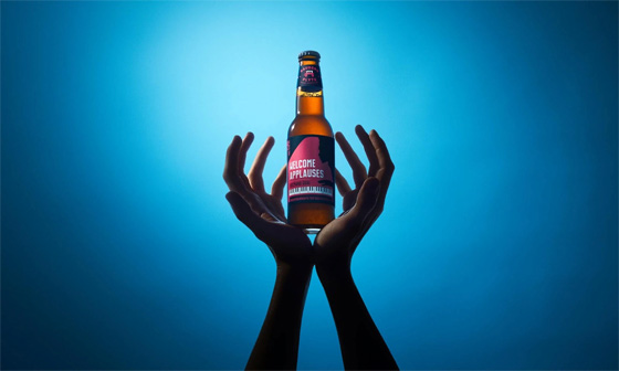 Концепция бренда – Пиво приветственные аплодисменты