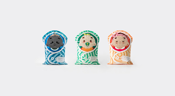 Дизайн пакетов с крупой - Мешки-детки с рисом