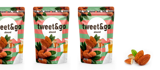 Упаковка для орешков  tweet&go