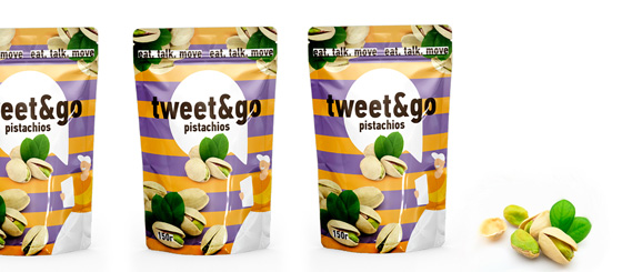 Упаковка для орешков  tweet&go