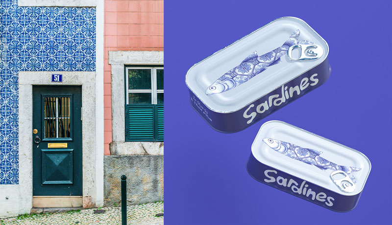Дизайн упаковки для сардин
