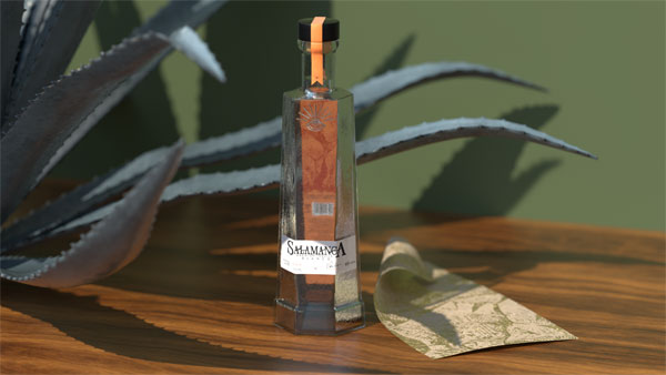 Дизайн бутылки для текилы