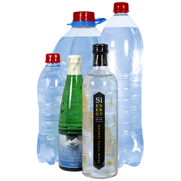 Термоусадочные колпачки для воды и напитков